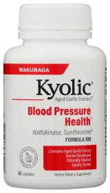 KYOLIC: Aged Garlic Extract Blood Pressure Health Formula 109, 80 Cp