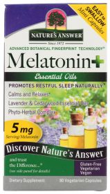 NATURES ANSWER: Melatonin Plus, 60 vc