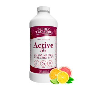 Active 55+ Daily Liquid Supplement, Vitamins, Minerals & Antioxidants for Adults Over 55, 32 servings