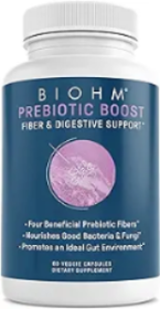 BIOHM: Prebiotic Boost Supplement, 60 vc