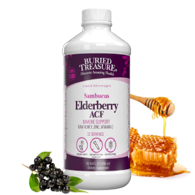 Elderberry ACF with 4,000 mg Elderberry Sambucus Whole Fruit Concentrate Plus- 32 servings