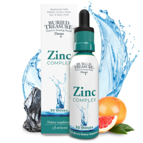 Zinc Complex Drops: Efficient and Bioavailable Zinc Supplement - 30 servings