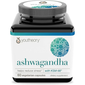 YOUTHEORY: Ashwagandha, 60 vc