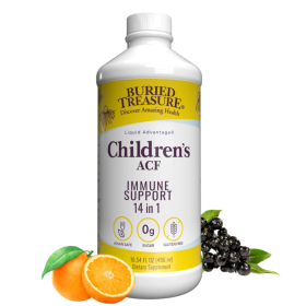 ACF Children's Liquid Supplement, Immune Support for Children, Natural Fruit Flavors, 16 servings