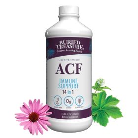 ACF Immune Support Liquid Supplement, Immune Support with Herbs, Vitamins & Minerals, 16 servings