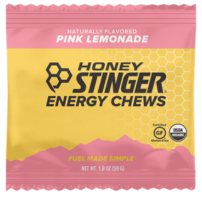 Honey Stinger Pink Lemonade Energy Chews (12x1.8 OZ)