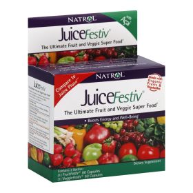 Natrol JuiceFestiv - 2 ct - 60 Caps