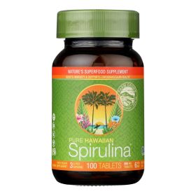 Nutrex Hawaii Pure Hawaiian Spirulina Pacifica - 500 mg - 100 Tablets