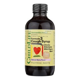 Childlife Formula 3 Cough Syrup Natural Berry - 4 fl oz