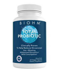 BIOHM: Total Gut Probiotic Supplement, 30 vc