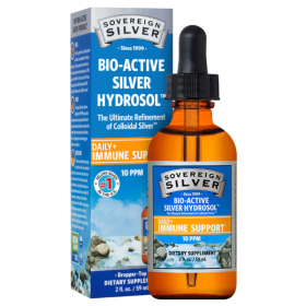 SOVEREIGN SILVER: Bio Active Silver Hydrosol Dropper Top, 4 oz