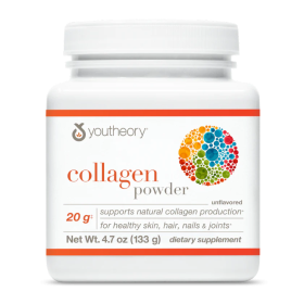 YOUTHEORY: Unflavored Collagen Powder, 10 oz