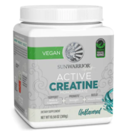 SUNWARRIOR: Active Creatine Unflavored, 10.58 oz