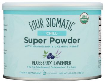 FOUR SIGMATIC: Chill Super Powder Blueberry Lavender, 4.94 oz