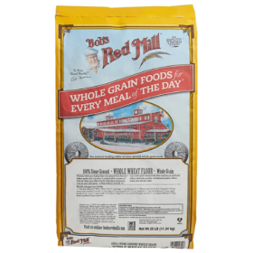 Bob's Red Mill Whole Wheat Flour (25 X 25 LB)