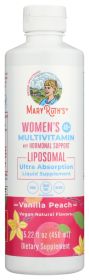 MARYRUTHS: Womens 40Plus Multivitamin Liposomal Vanilla Peach, 15.22 fo