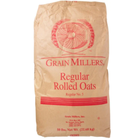 Grain Millers Rolled Oats #5 (1x50LB )