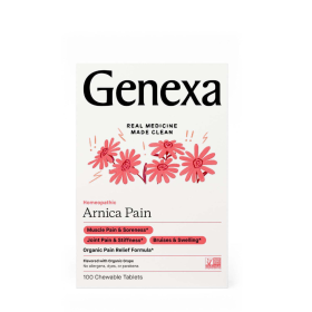 GENEXA: Arnica Organic Pain Relief, 100 tb