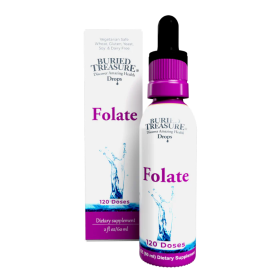 Folate Drops: Maintain healthy cell growth and promote metabolic health - 120 servings