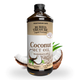 Buried Treasure MCT Coconut Oil for Healthy Brain Function and Performance