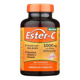 American Health - Ester-C with Citrus Bioflavonoids (Option: 1000mg - 90 capsules)