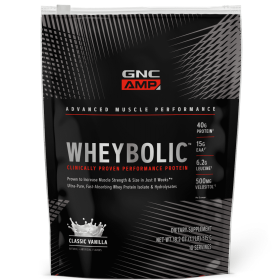 GNC AMP Wheybolic Protein Powder (Flavor: Classic Vanilla)