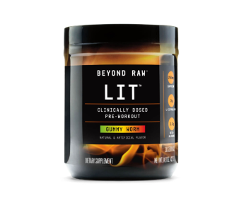 Beyond Raw® LIT™ Pre-Workout Powder (Flavor: Gummy Worm)